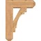 Ekena Millwork Merced Craftsman Smooth Bracket w/ Offset Brace, Western Red Cedar, 7 1/2"W x 22"D x 30"H BKT0806X22X30MRC04SWR - alternate 4